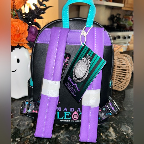 Disneyland Madame Leota Glow In The Dark Loungefly Backpack - Picture 8 of 8